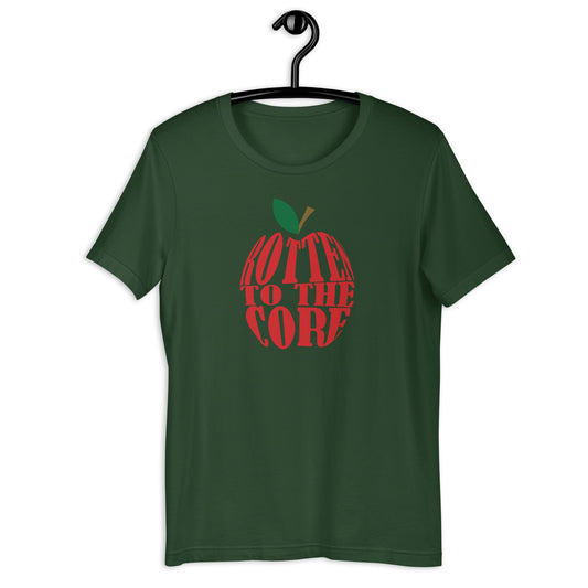 Rotten To The Core Poison Apple - Unisex t-shirt