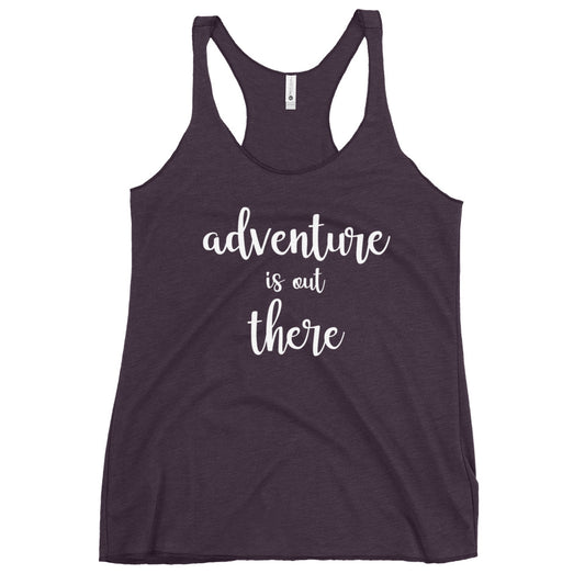 UP! Adventure Is Out There - Women's Racerback Tank